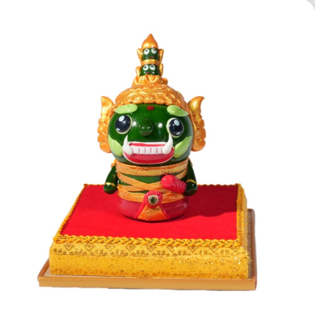 อโรม่าบาล์ม body balm กลิ่นเลมอน น้องยักษ์กายเขียว