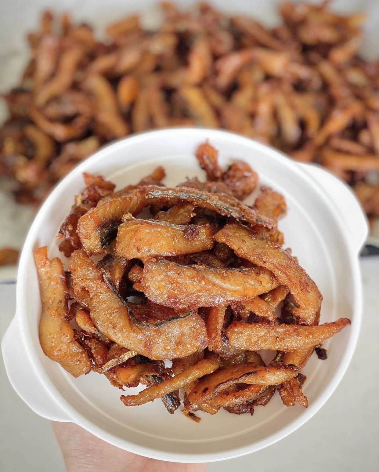 ปลาอินทรีย์แดดเดียว ปลอดสาร ทอดเสร็จ พร้อมส่ง