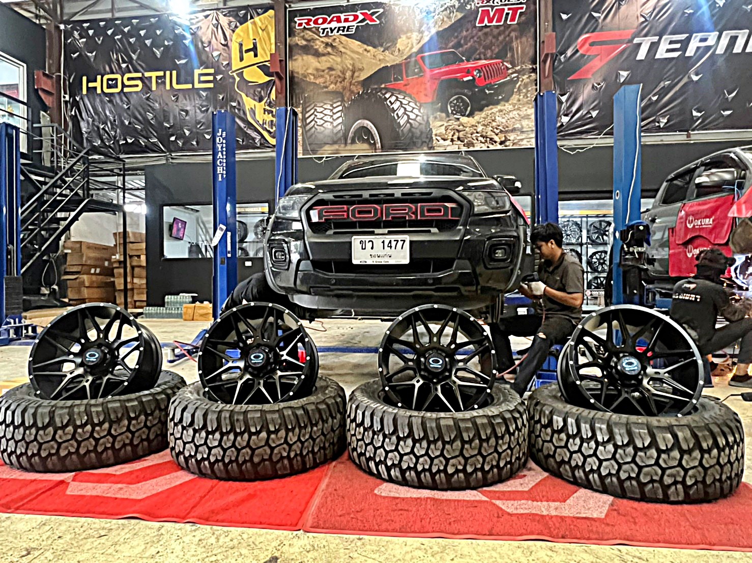 #FORD_RANGER_จองคิวมาจากขอนแก่น แต่งเมกาที่ STEP9