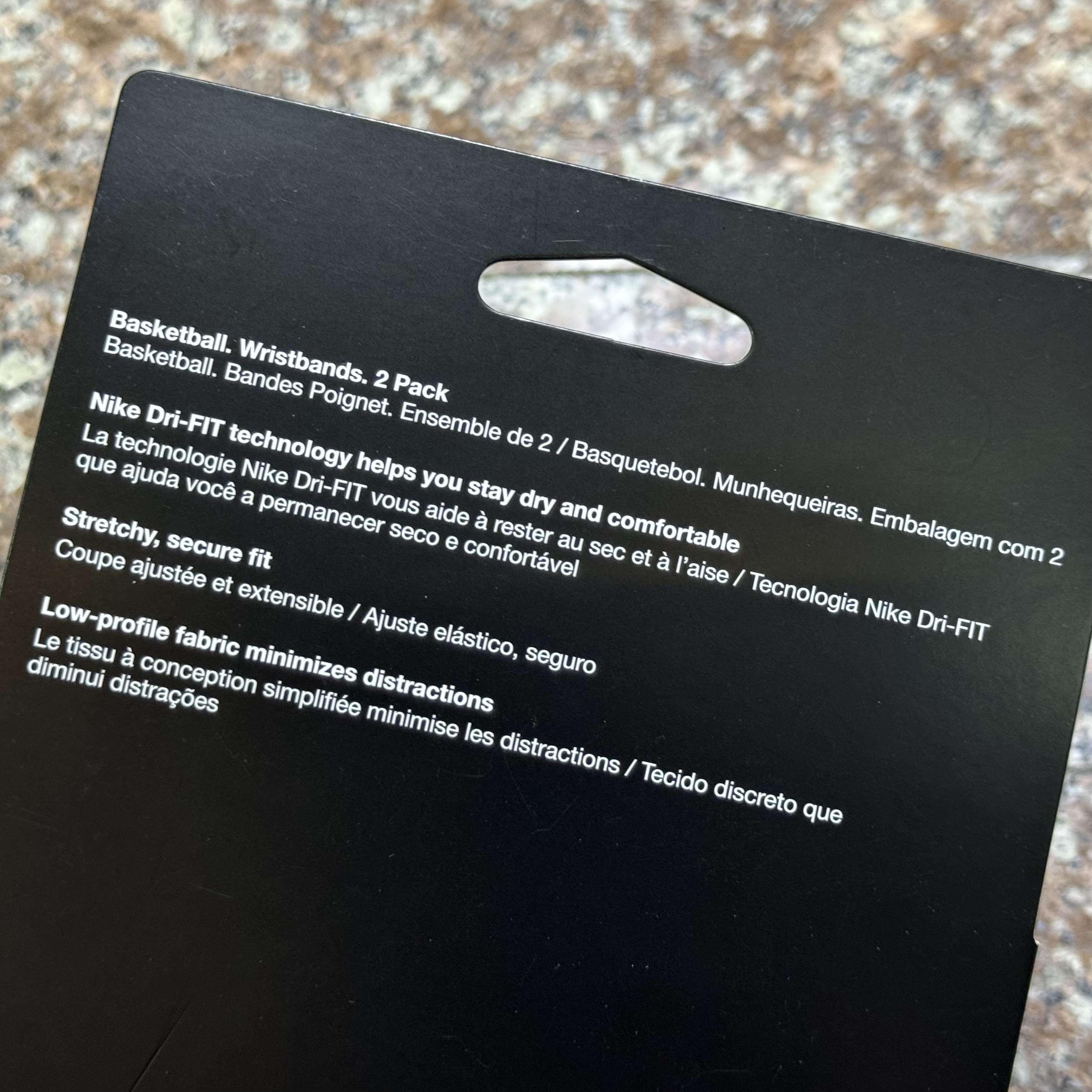 ผ้ารัดข้อมือ Nike Elite Wristband ‘WHITE’