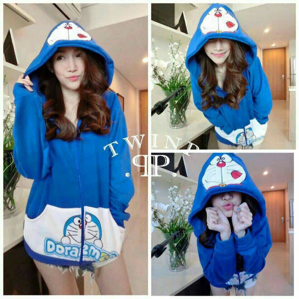 เสื้อกันหนาวฮู้ทการ์ตูน ไซร์ใหญ่