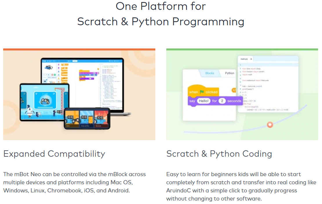 (พรีออเดอร์) AppSoftTech ชุดหุ่นยนต์ mBot2 with ESP32 Dual-Core Wireless Controller Robotic Kit (mBot2)