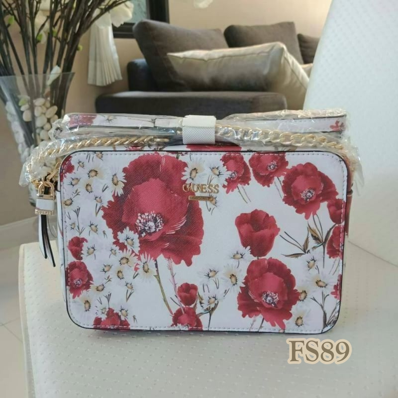 กระเป๋า Guess Mini ลายดอก