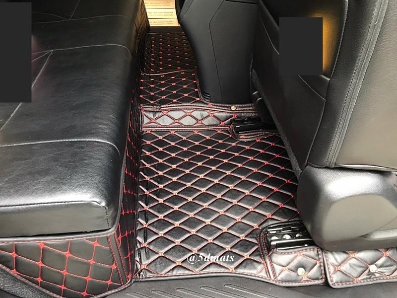 พรมปูพื้นรถยนต์6D ISUZU DMAX 4ประตู 2020 พรม6D QX สวยงาม เข้ารูป ปูเต็มคัน 3ชิ้น