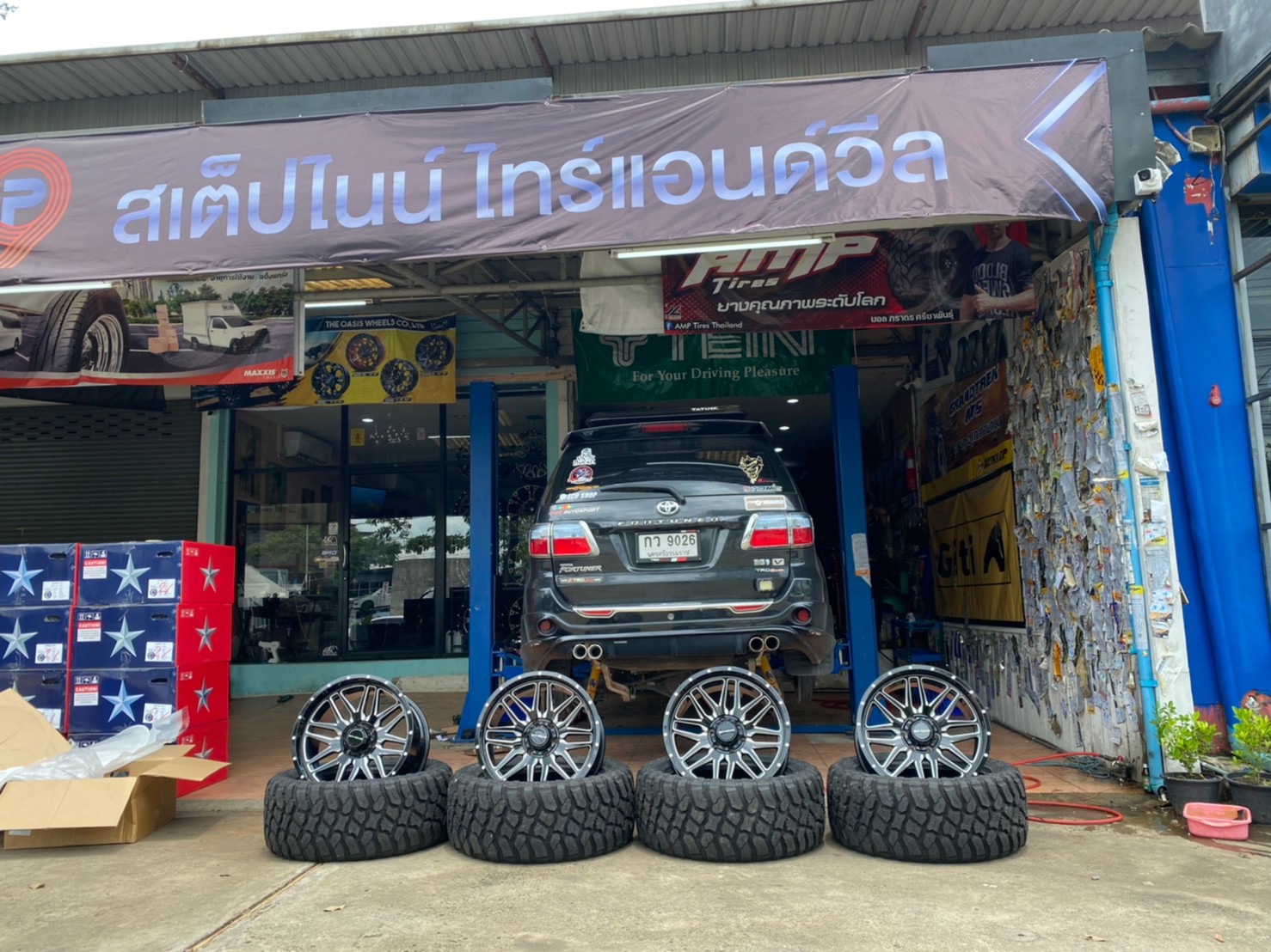 FORTUNER จัดทรงเมกาที่ STEP9