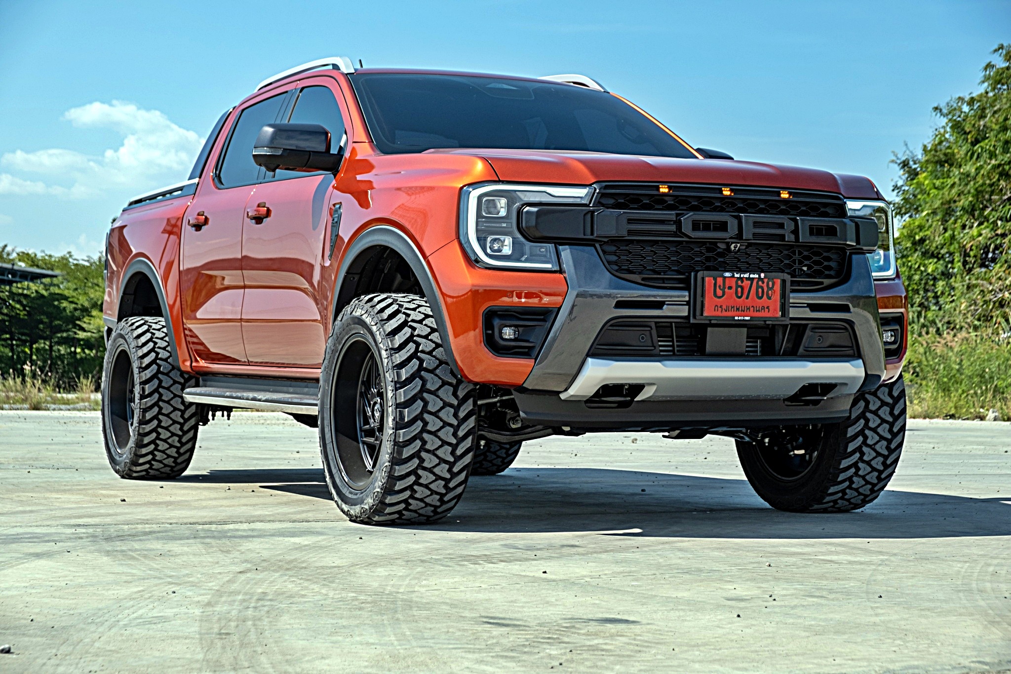 Ford wildtrak nextgen จองคิวมาจาก ภูเก็ต ทำทรงเมกา ครบชุดที่ STEP9