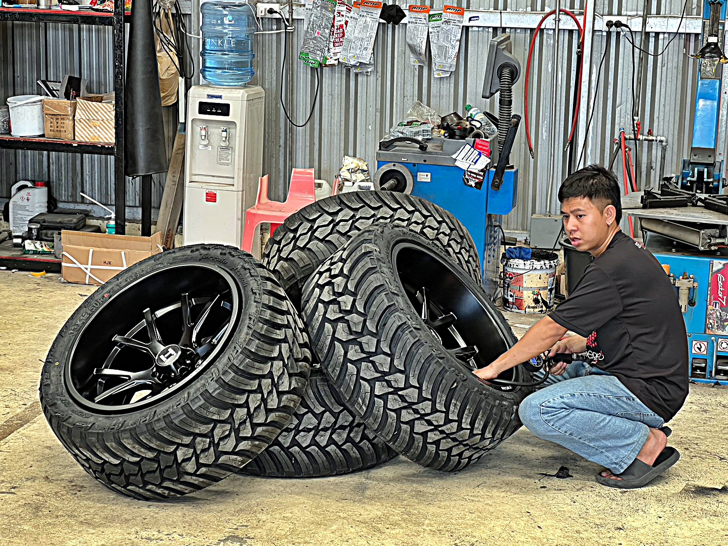 ล้อแท้ HOSTILE H113 ขอบ22 ใส่ MU-X แต่งเมกา