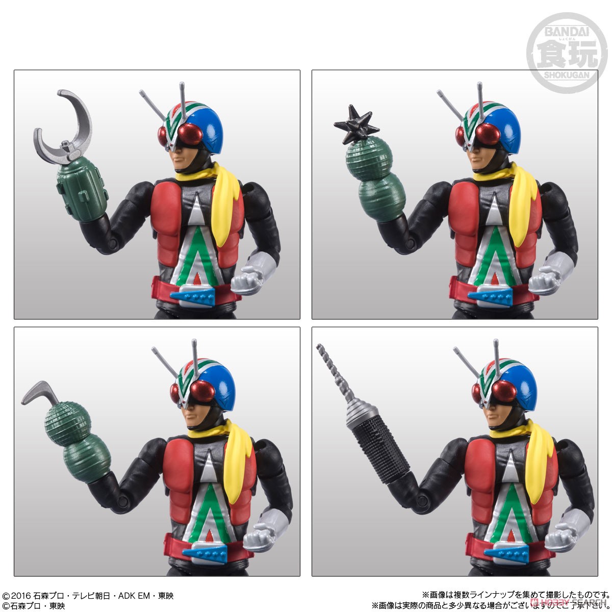 SHODO-X Kamen Rider 11 (Set of 10) (Shokugan)