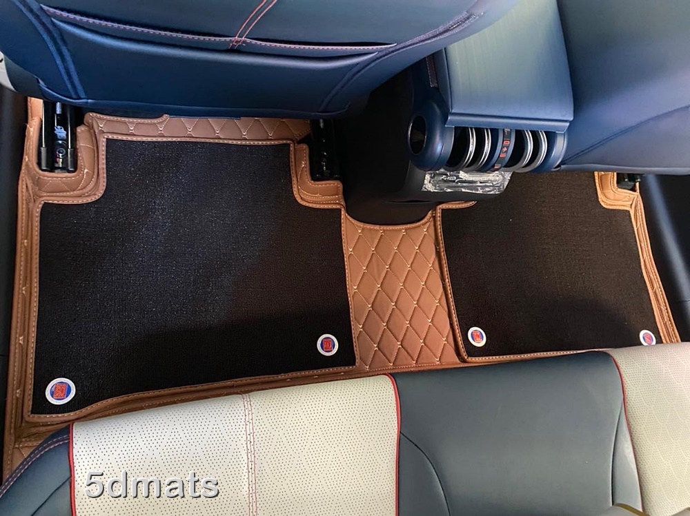 พรมปูพื้นรถยนต์ 7D BYD ATTO 3 พรม7D QJ VIP เสริมใยดักฝุ่น หนาพิเศษ เต็มคัน