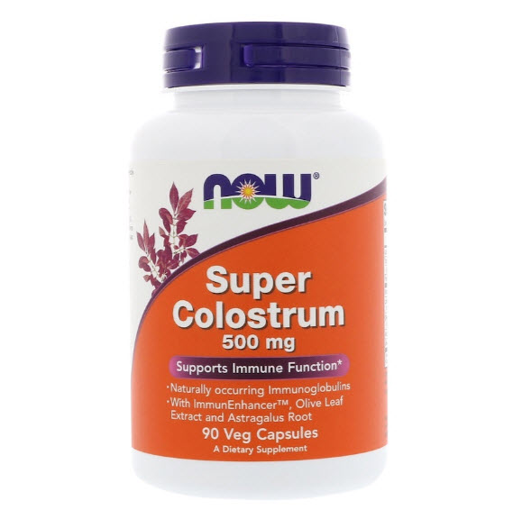 Now Foods, Super Colostrum, 500 mg, 90 Veg Capsules