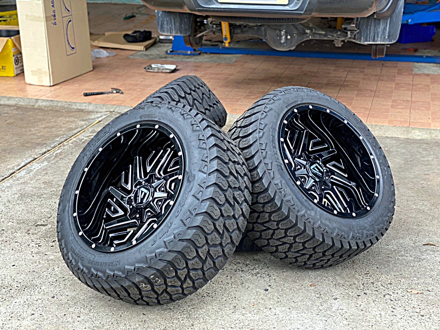 FORD WILDTRAK จัดทรงเมกาที่ STEP9