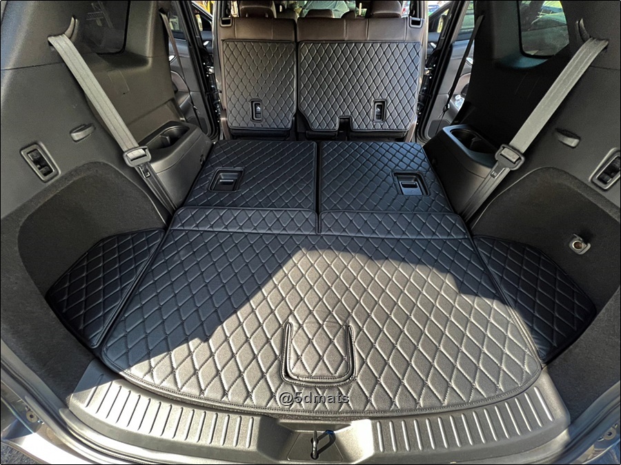 พรมปูพื้นรถยนต์ 6D MAZDA CX-8 (2019-25) พรม6D หนานุ่ม เข้ารูป เต็มคัน