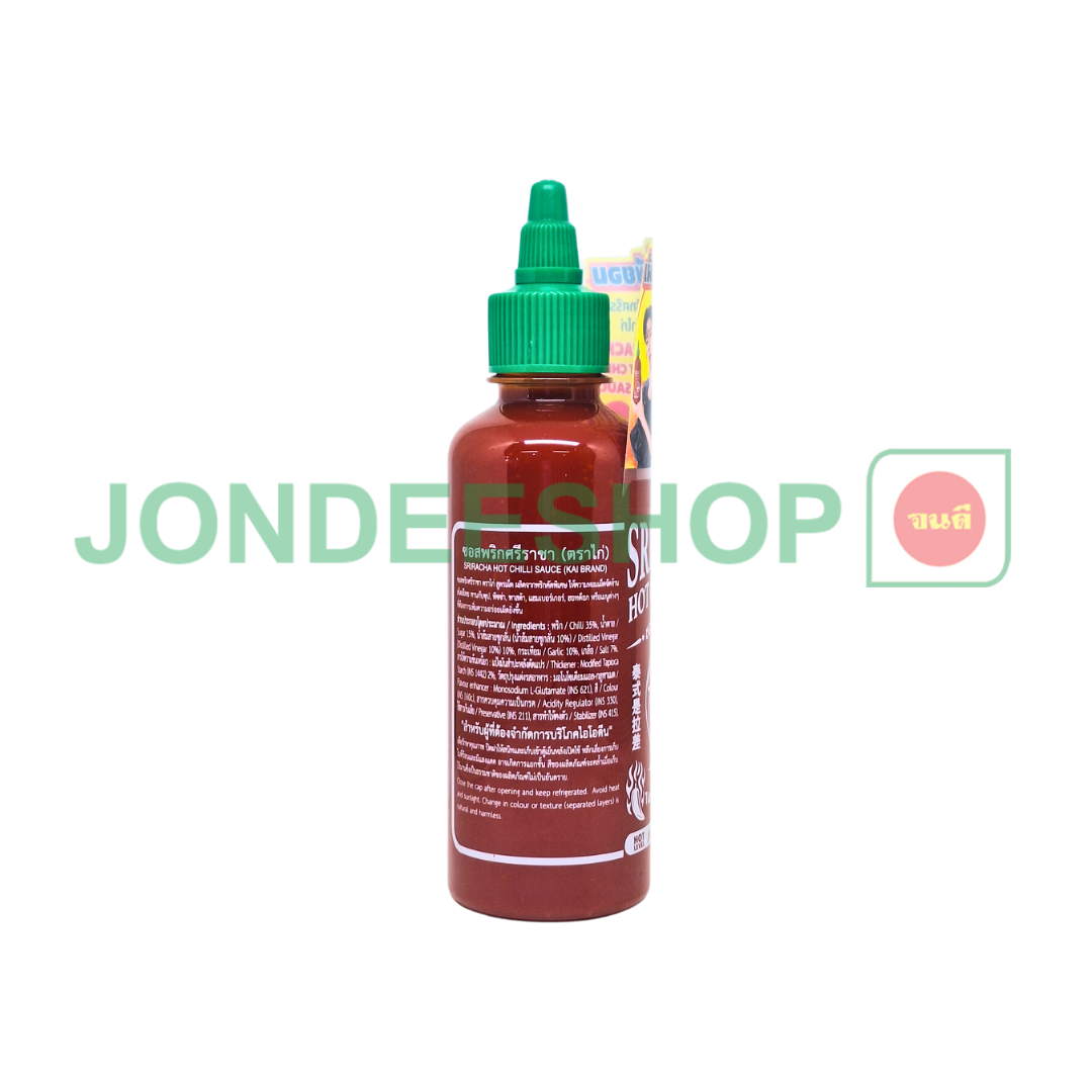ซอสพริกศรีราชาสูตรเผ็ดตราไก่ 280ก. #8850206252015