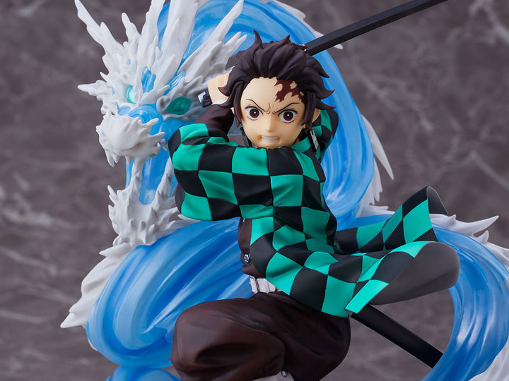 Demon Slayer: Kimetsu no Yaiba Tanjiro Kamado Constant Flux Deluxe 1/8 Scale Figure