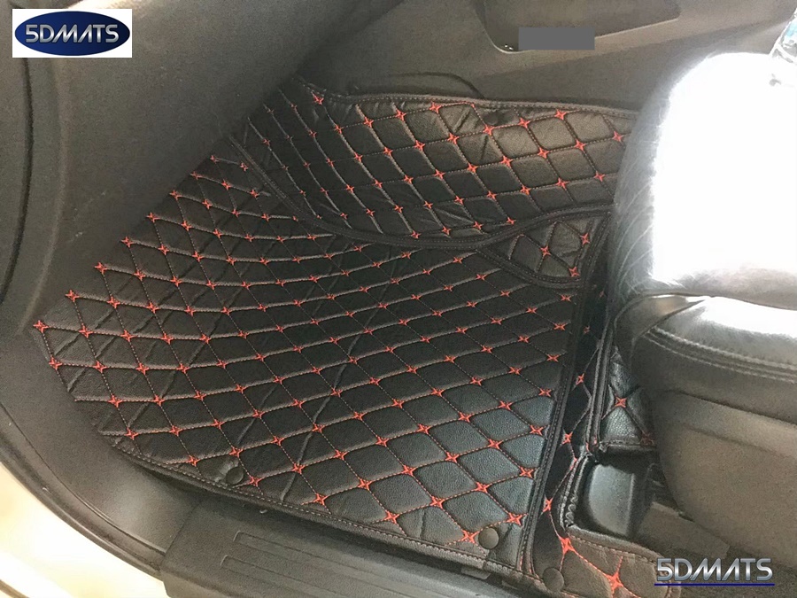 พรมปูพื้นรถยนต์ 6D MAZDA CX-5 (ปี2013-16) พรมหนัง6D เกรดA 12มิล รวมแผ่นท้าย ปิดเบาะ เต็มคัน 7ชิ้น