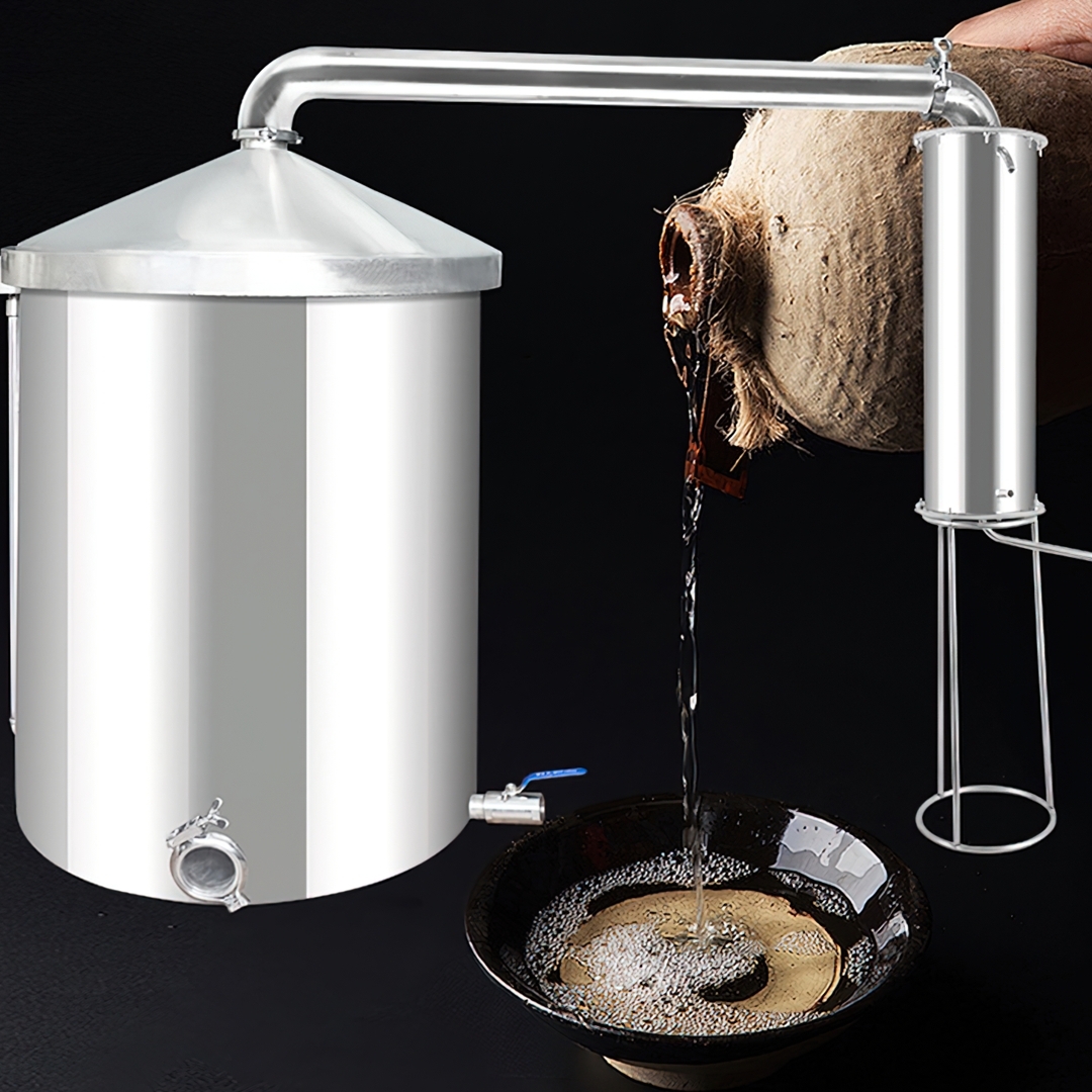 YANTAI-03 หม้อต้ม หม้อกลั่น กลั่นสมุนไพร กลั่นน้ำมันหอมระเหย ,เหล้า,ไวน์ 150L