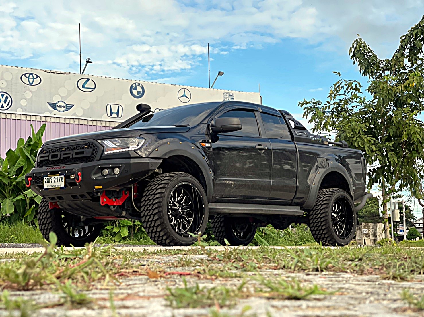 FORD RANGER จัดทรงเมกา ขอบ22 ที่ STEP9