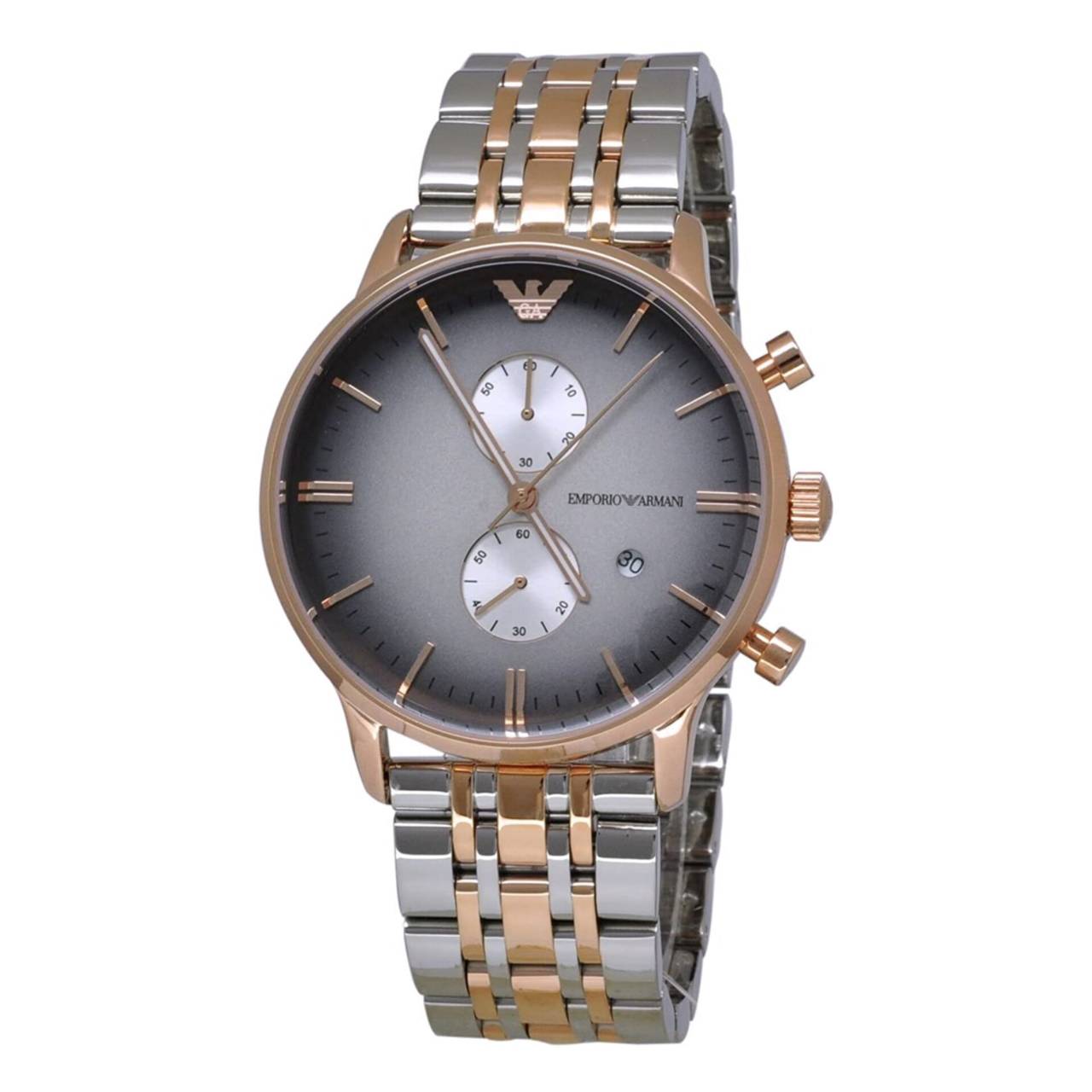 นาฬิกา Emporio Armani Men’s Two Tone Chronograph Watch AR1721 Size 43 mm