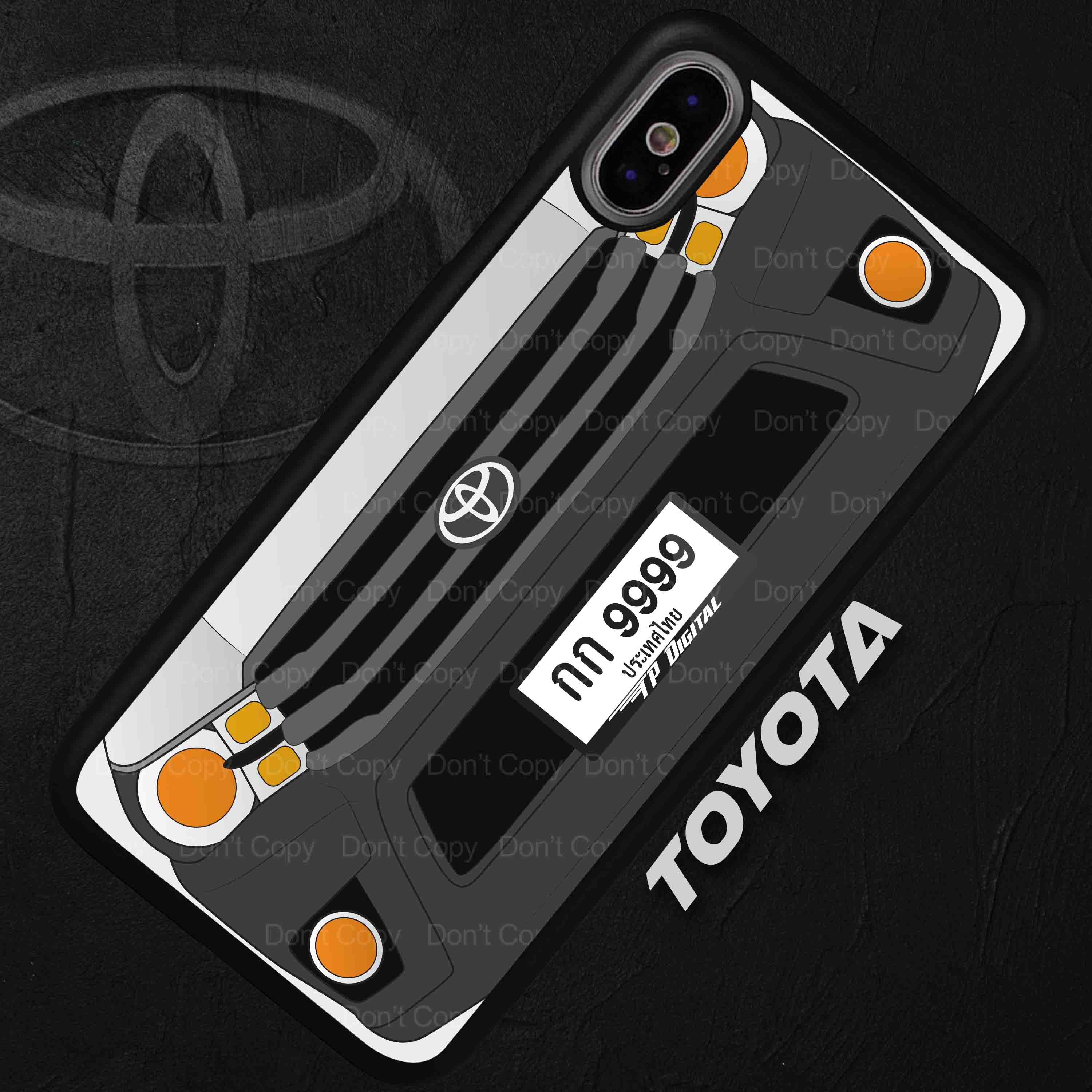 เคสสกรีนลายรถยนต์ Toyota รุ่น Revo