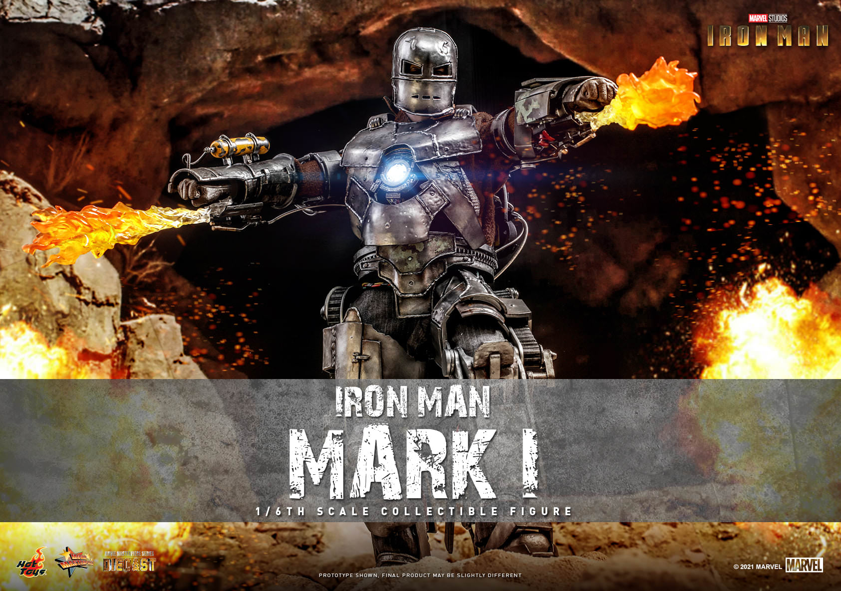 HOT TOYS MMS 605 D40 IRON MAN MARK I