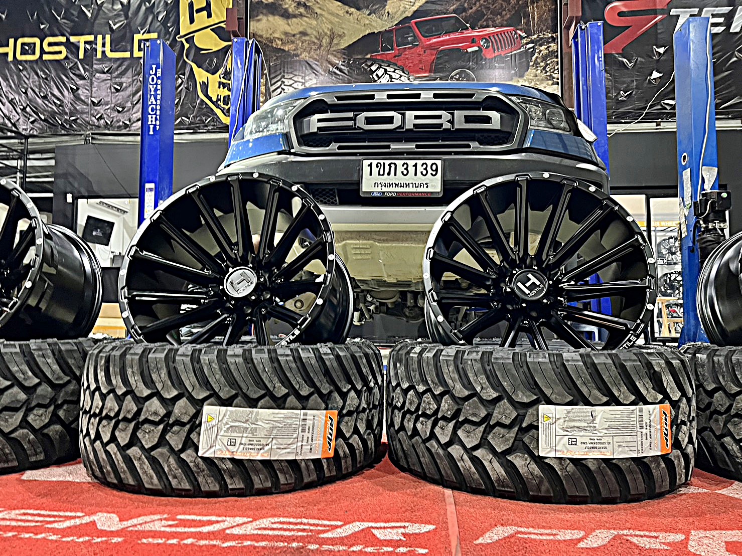 ล้อแท้ HOSTILE H123 ขอบ22 ใส่ FORD RAPTOR