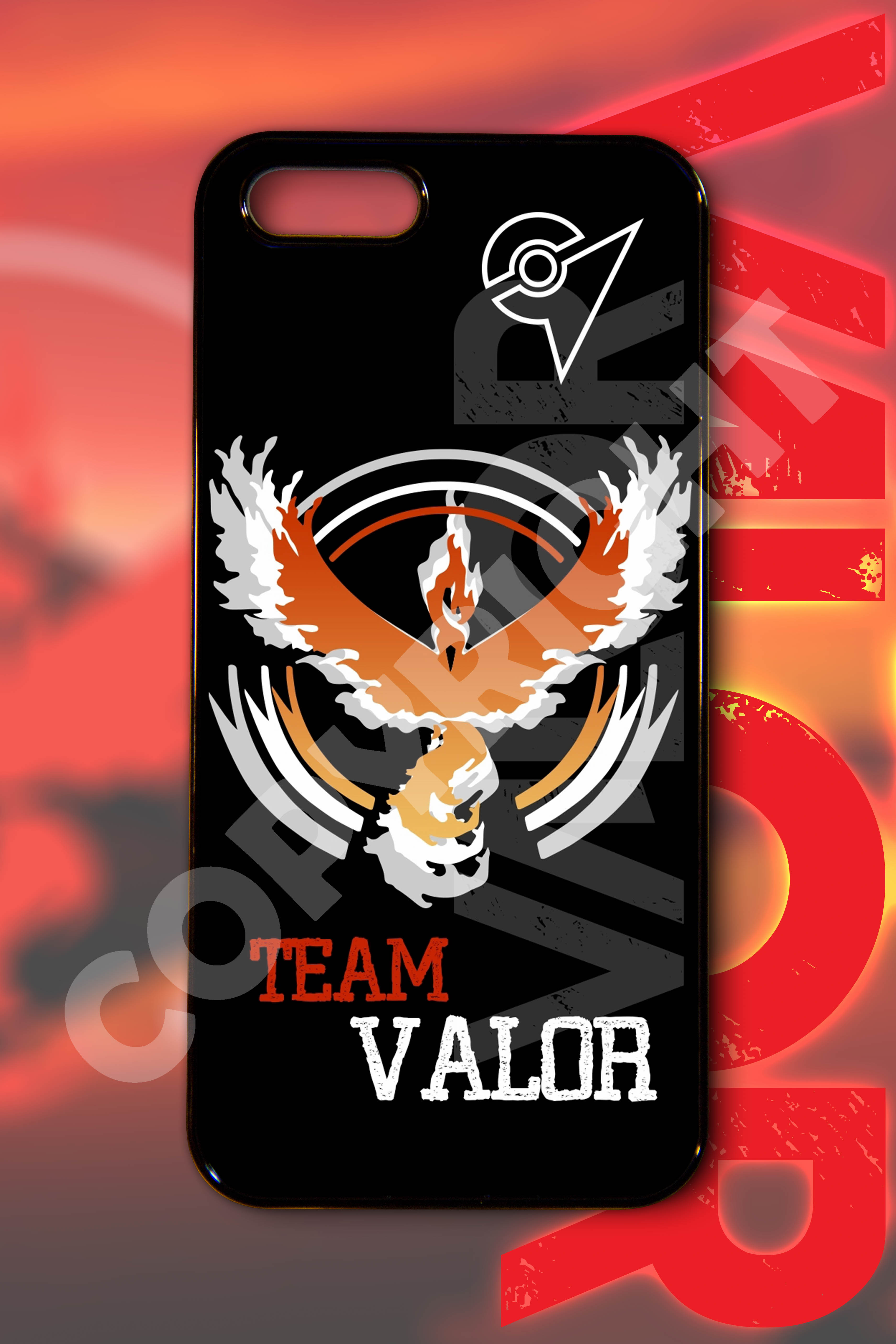 เคสลาย โปเกม่อน Team valor