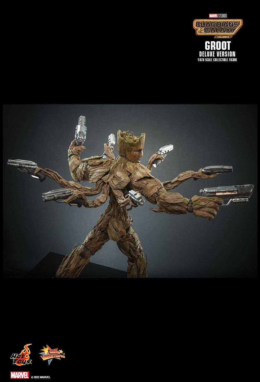 HOT TOYS MMS707 Guardians of the Galaxy Vol. 3 - Groot (Deluxe Version)