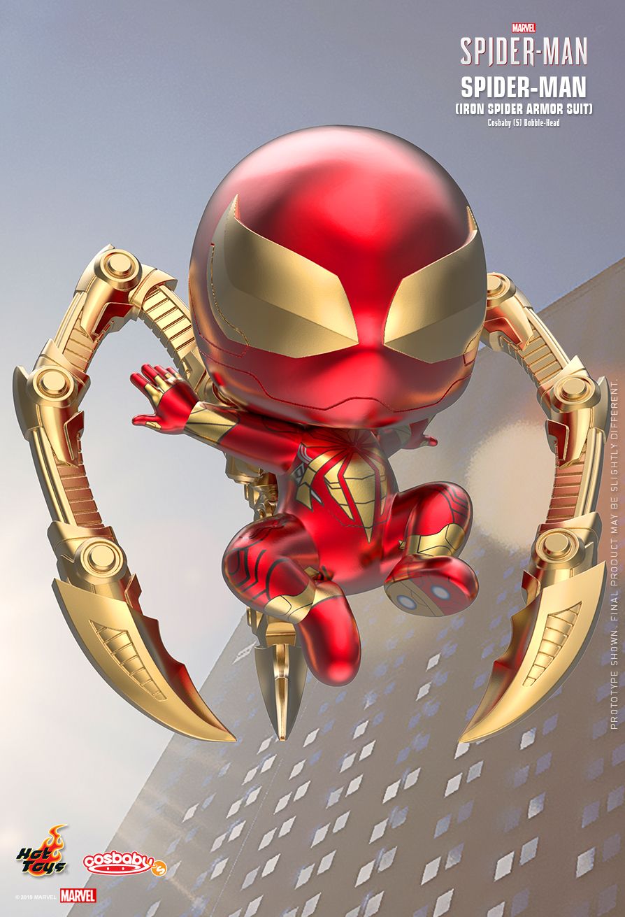 COSBABY Spider-Man COSB624 Iron Spider Armor Suit Bubble-head