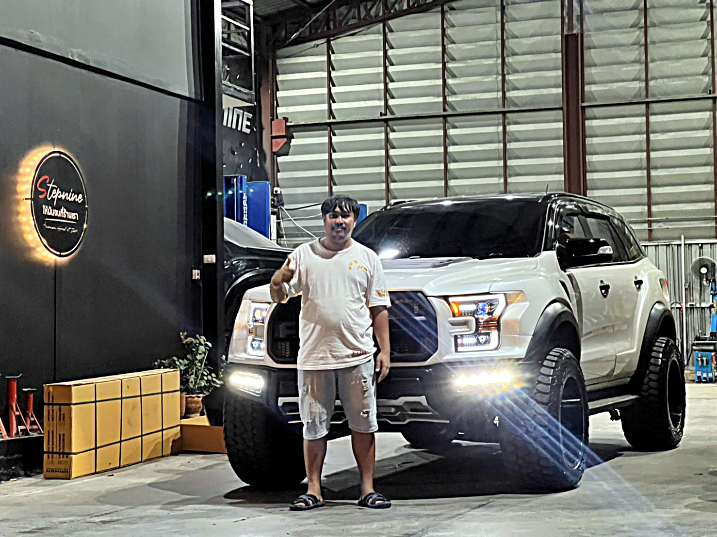 #FORD_EVEREST_ทรงเมกา ที่ STEP9