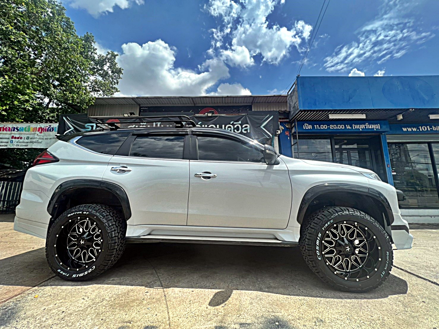 PAJERO_จองคิวจากประจวบ ทำทรงเมกาที่ STEP9