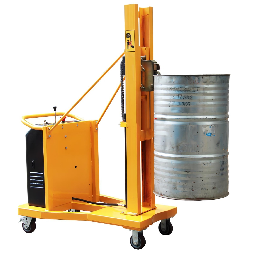 รถยกถังน้ำมันไฟฟ้าและรถยกถังน้ำมันหมุนเทไฟฟ้า รุ่น DT300/DTF300 Electric Drum Stacker