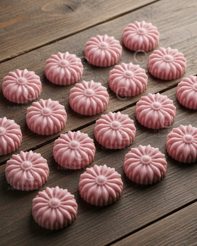 แม่พิมพ์ ดอกไม้ไทย 4 แบบ ทำอะลัวได้ 3.5cm และ 5cm