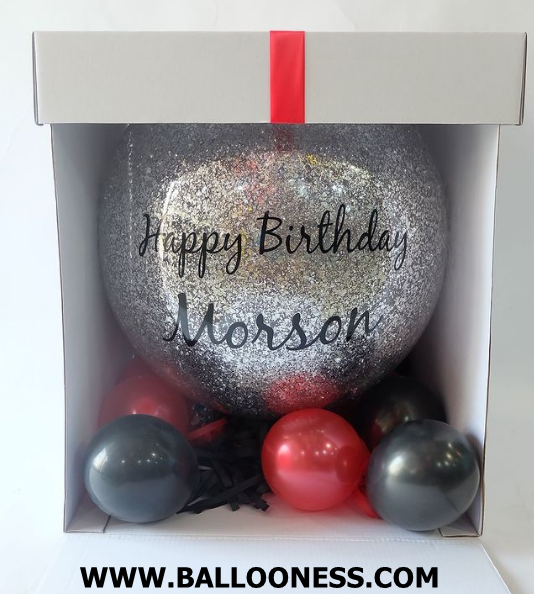 เซทลูกโป่งใสกล่องเซอร์ไพร์ส / Surprise Box Balloon