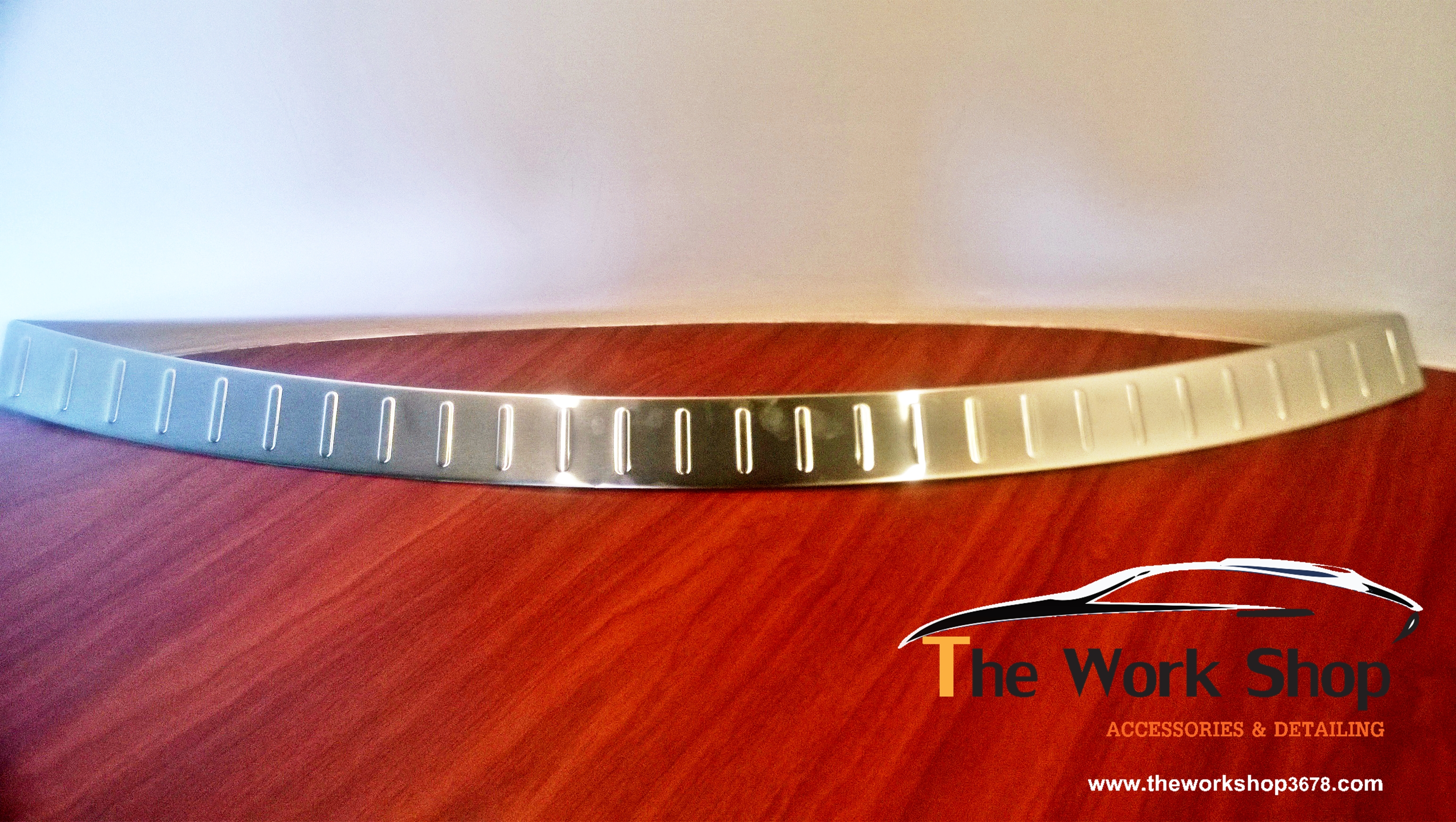 Rear Bumper Foot Plate for CX-5 (แผ่นแต่งบนกันชนหลัง)