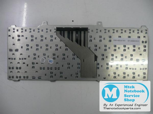 MT01158 คีย์บอร์ดโน๊ตบุ๊ค Dell Inspiron 700M 710M - V-0223BIBS1-US Notebook Keyboard (สีดำ สินค้าใหม่ แป้นพิมพ์ English) 1