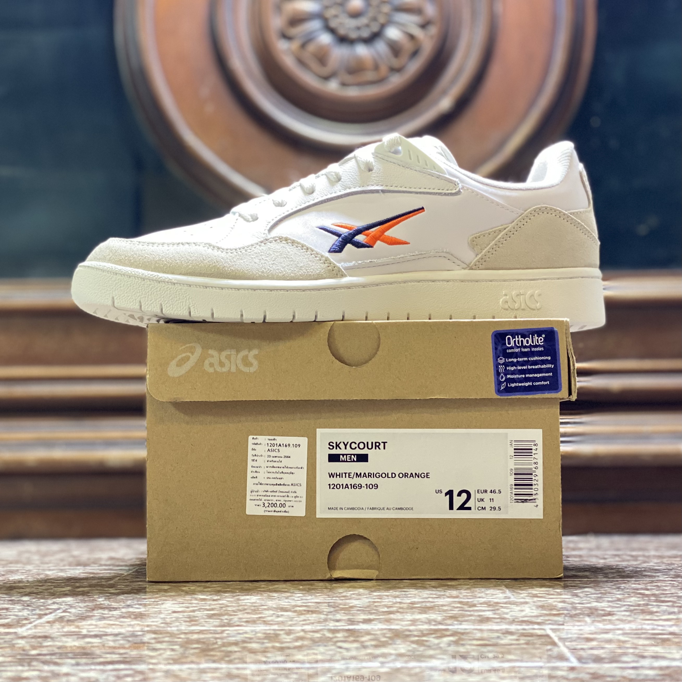 รองเท้า ASICS TIGER SkyCourt ‘Marigold’ (M10US)