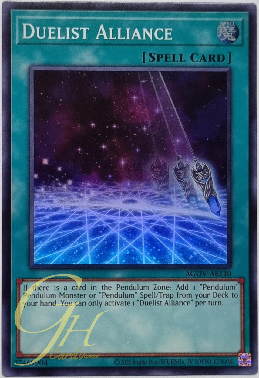 Yugioh [AGOV-AE110] Duelist Alliance (Super Rare)