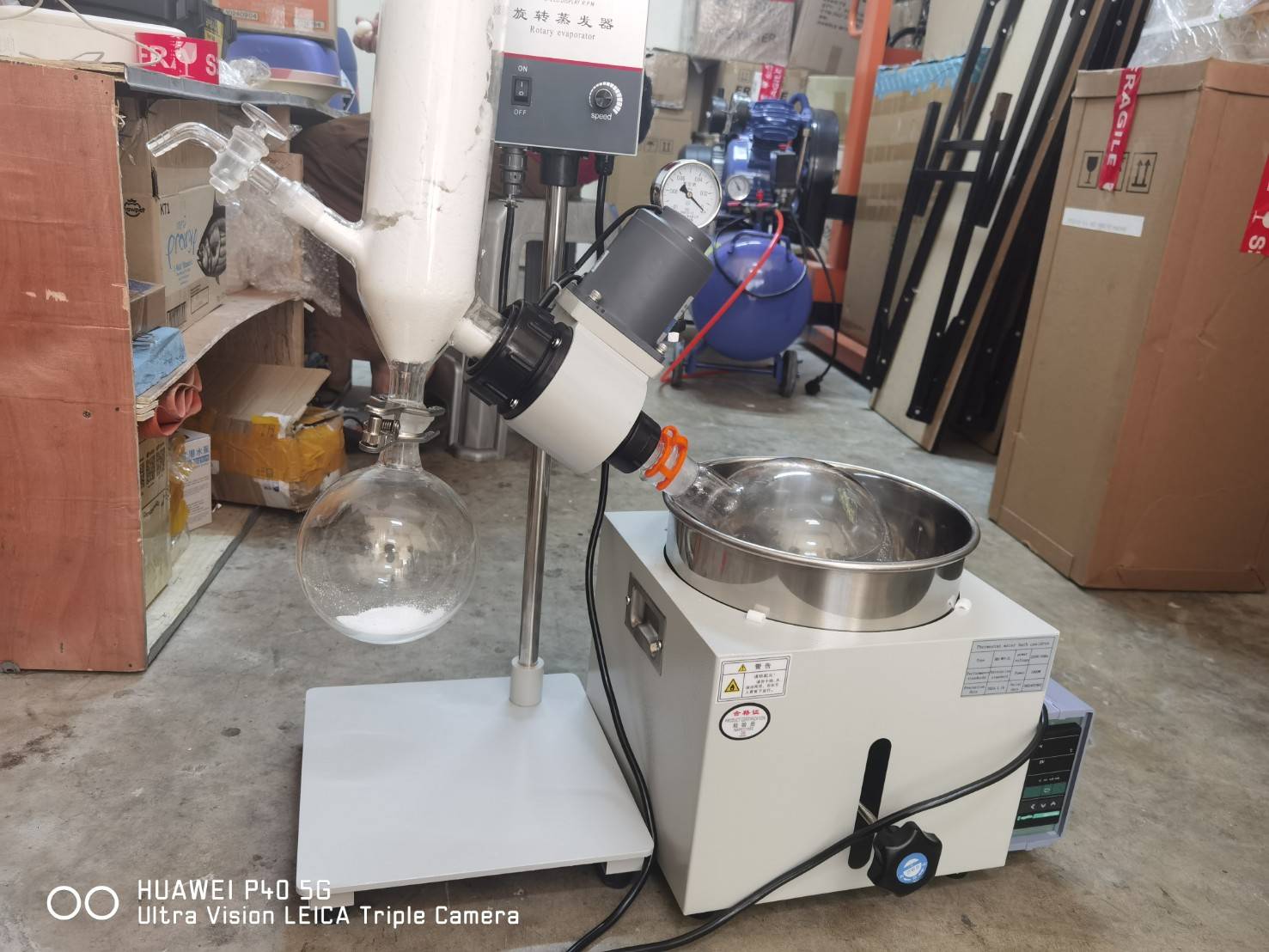 🌈เครื่องสกัด เครื่องกลั่นในห้องแล็บ สกัดน้ำมันหอมระเหย รุ่น RE-201D