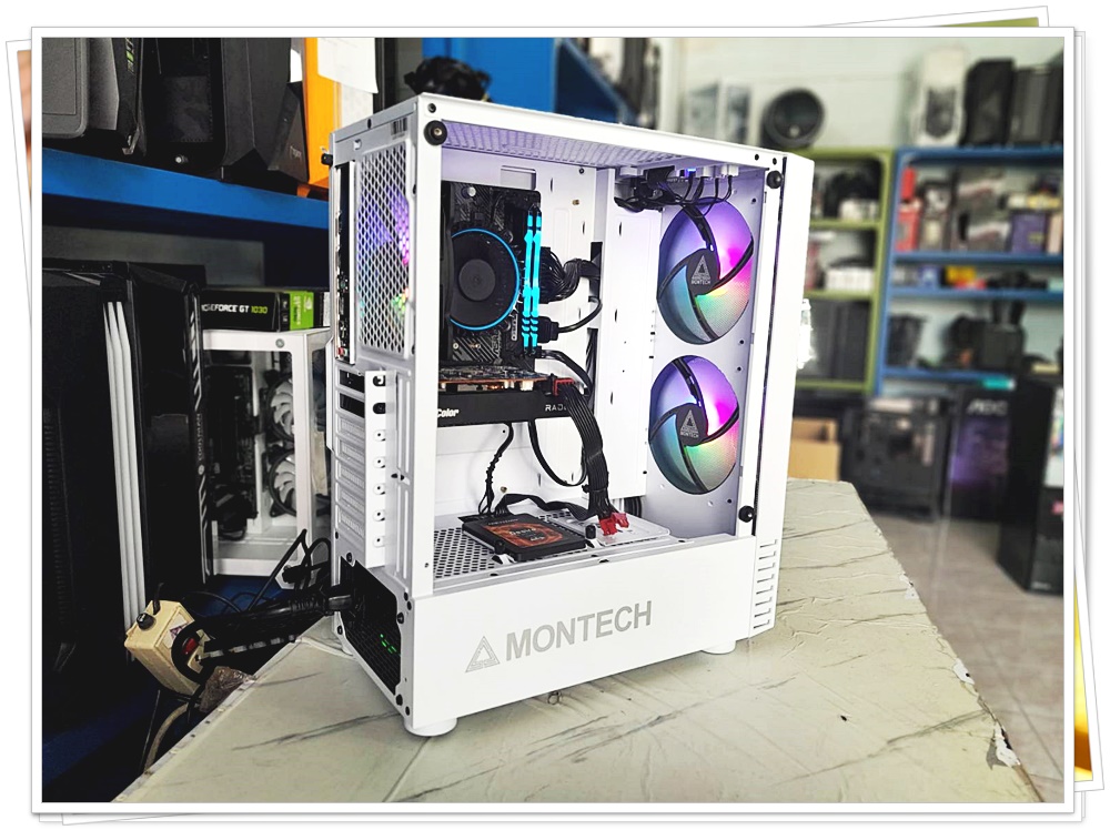 คอมสเปคเล่นเกมส์ I5 12400F+ RX 6500XT