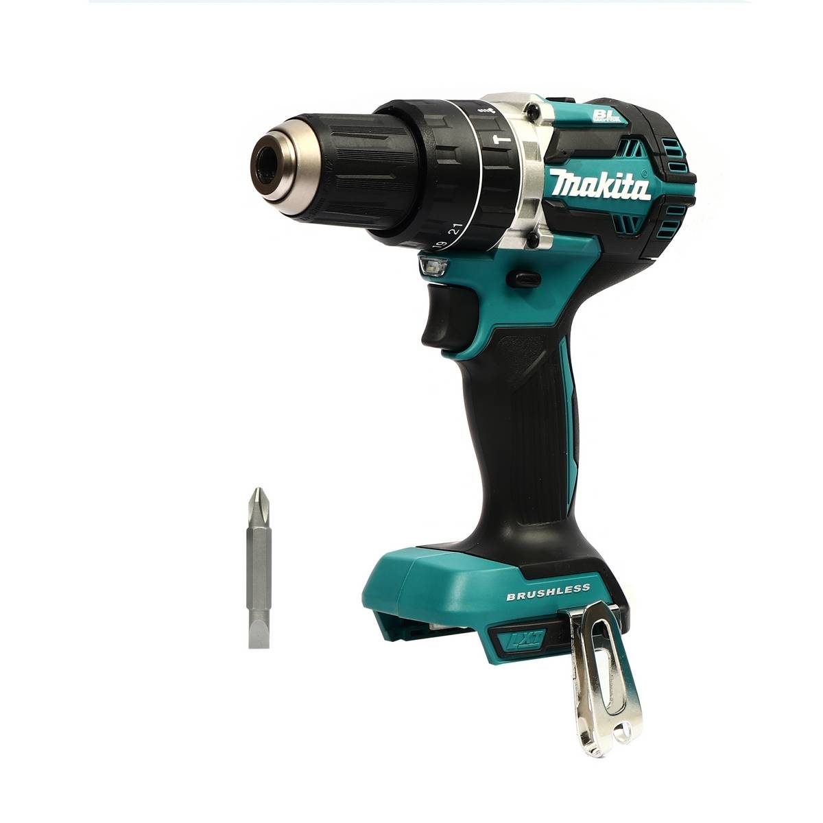 Makita MAKITA สว่านกระแทกไร้สาย 18 โวลต์ ขนาด 13 มม. (1/2 นิ้ว) รุ่น DHP484Z แรงบิดหมุน 60 นิวตันเมตร ไม่รวมแบตเตอรี่-แท่นชาร์จ (มากีต้า)