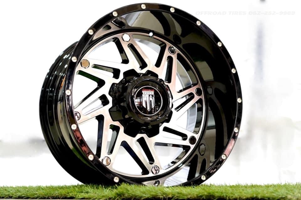 ล้อแท้ เมกา มาใหม่ หล่อก่อนใคร ขอบ 22 ซื้อล้อแถมยาง MT 35X12.5-22 เริ่มต้นชุด 79000 เท่านั้น