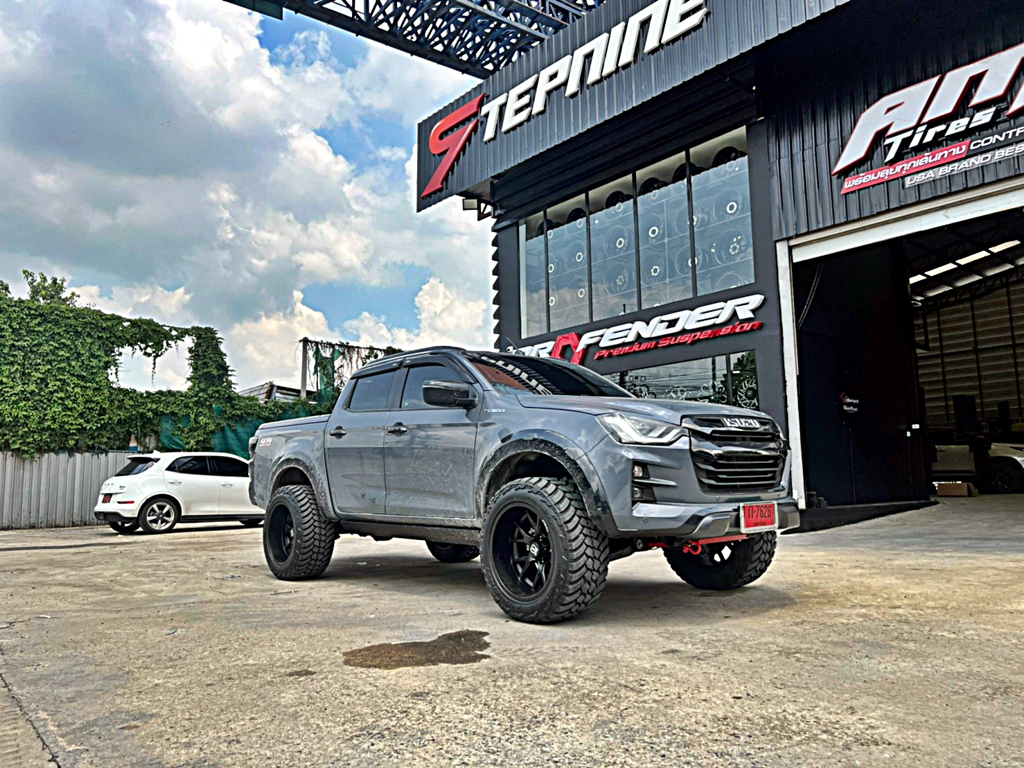 D_MAX_ทะเบียนนครปฐม ทำทรงเมกาที่ STEP9