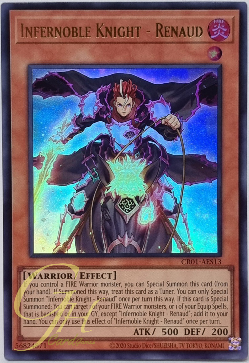 Yugioh [CR01-AES13] Infernoble Knight - Renaud (Ultra Rare)