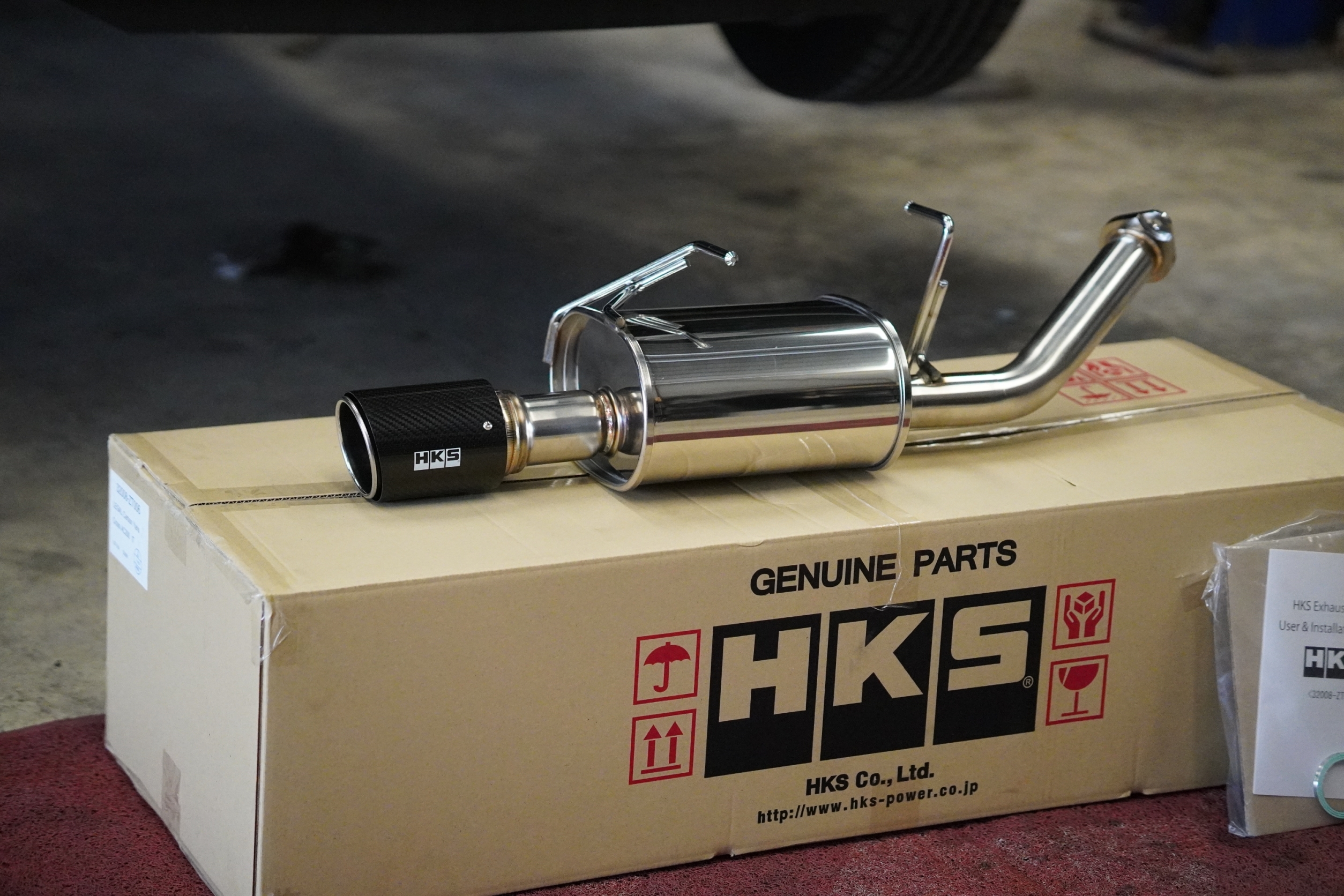 32008-zt006 ท่อ hks สำหรับ toyotaYARIS CROSS HEV Carbon TAIL (Single) ถููกสุดดีสุดต้อง STEP9