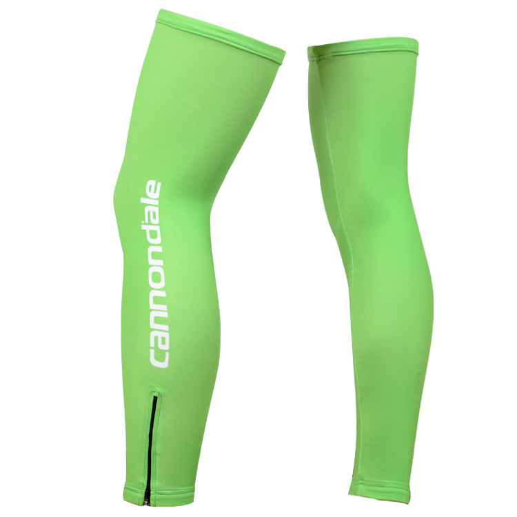 ปลอกขาทีม Cannondale 2014 สีเขียว