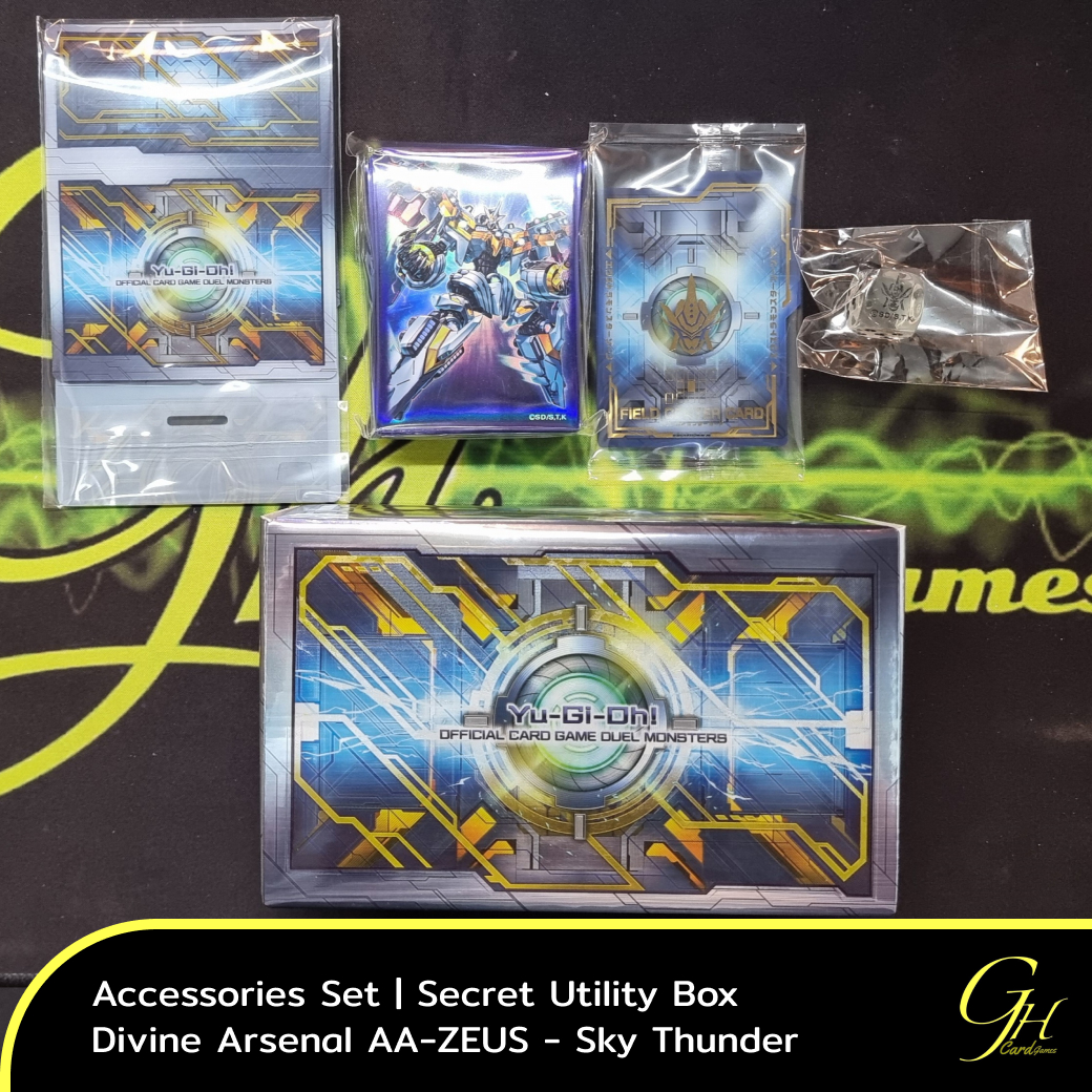 Yugioh [SUB1-ACS02] Secret Utility Box Accessories Set - Divine Arsenal AA-ZEUS - Sky Thunder