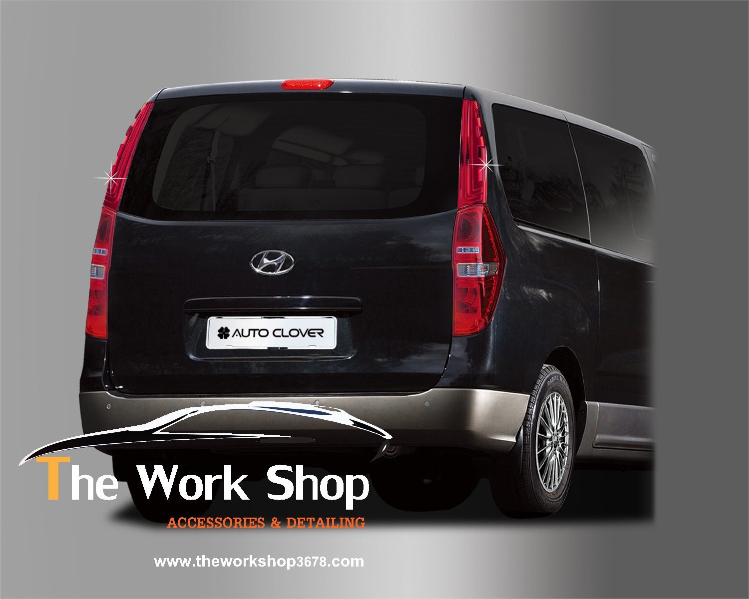 Red Pillar Molding for H-1 ( ทับทิมแดงแต่งเหนือไฟท้าย )