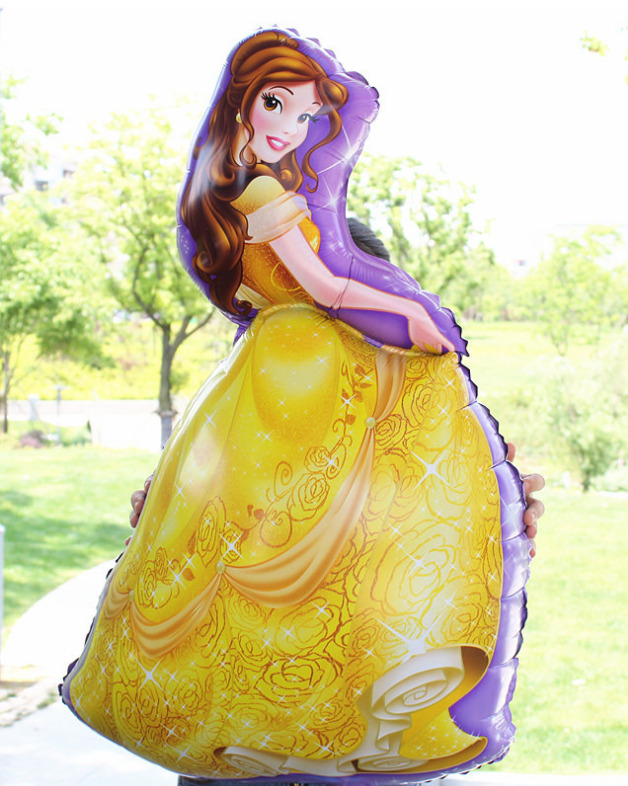 ลูกโป่งเจ้าหญิงเบล Belle PRINCESS foil baloon
