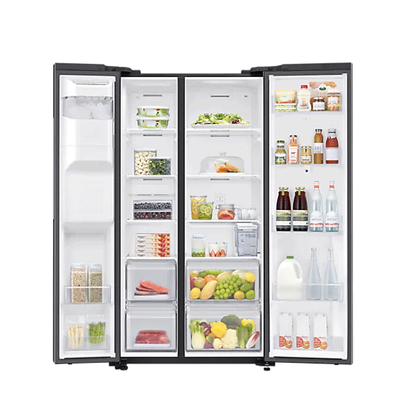 ตู้เย็น Samsung Side by Side รุ่น RS64T5F01B4/ST 21.8 คิว สอบถามสินค้า พร้อมส่วนลด ทัก line @srchomelcd