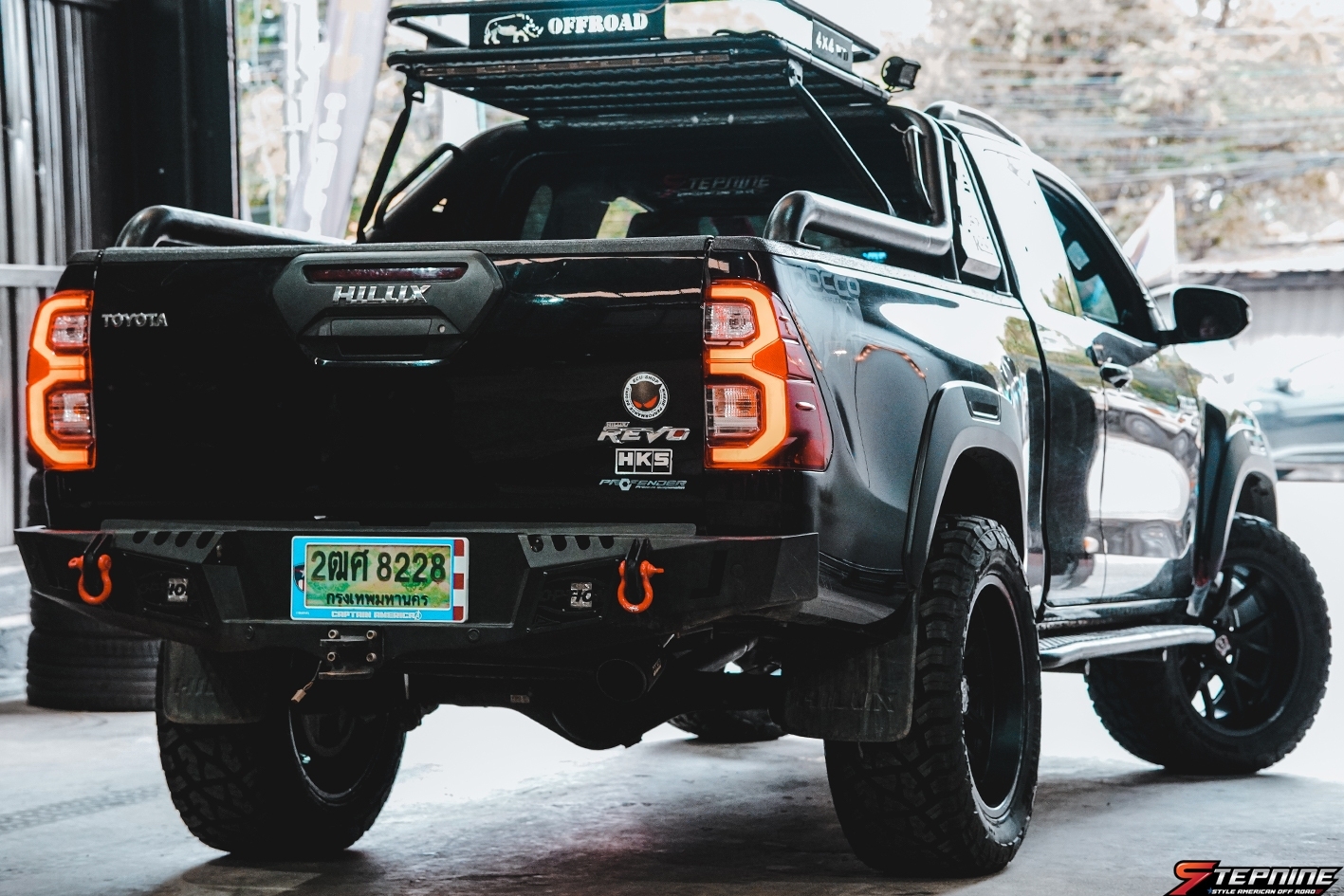 TOYOTA REVO ทรงเมกาชุดโปร ที่ STEP9